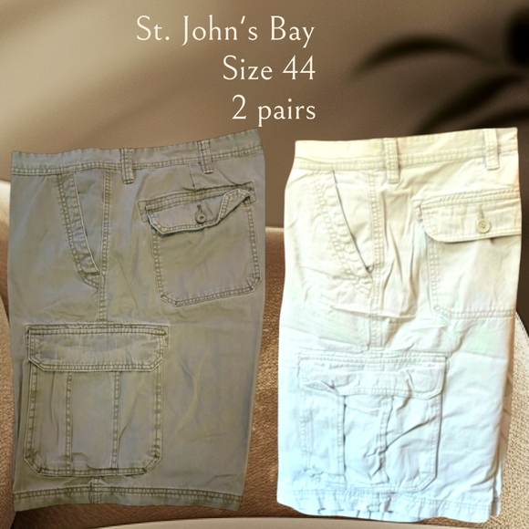St. John's Bay Cargo Shorts Size 44 - Picture 5 of 5
